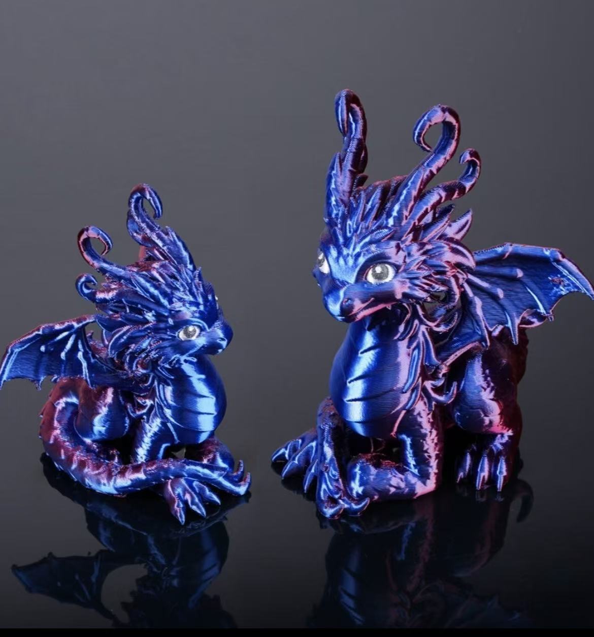 PLA Silk Multi-Color Midnight Blaze