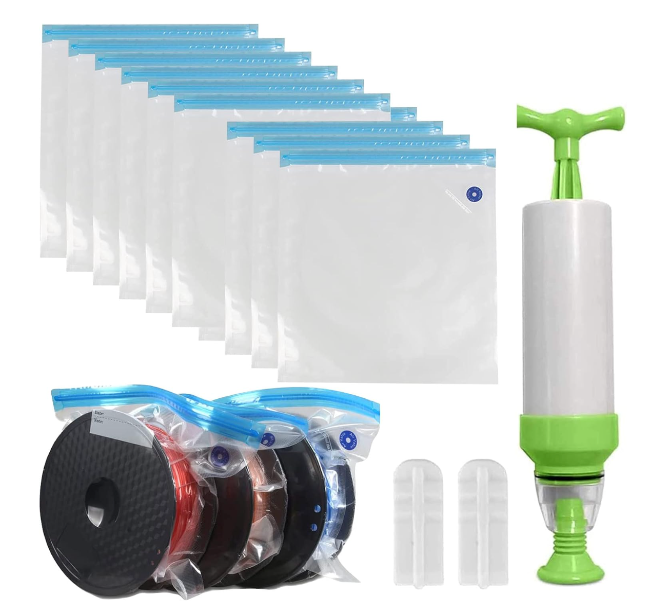 Accessories Vacuum Storage Kit (20 Bags+pump+40 silica gels)